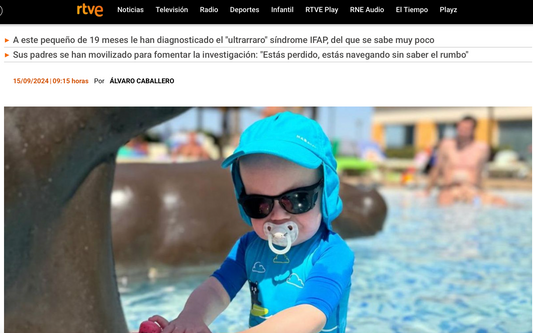 Luca, uno entre un millón: un síndrome con solo 14 casos en el mundo y el periplo de una familia para ayudar a su bebé